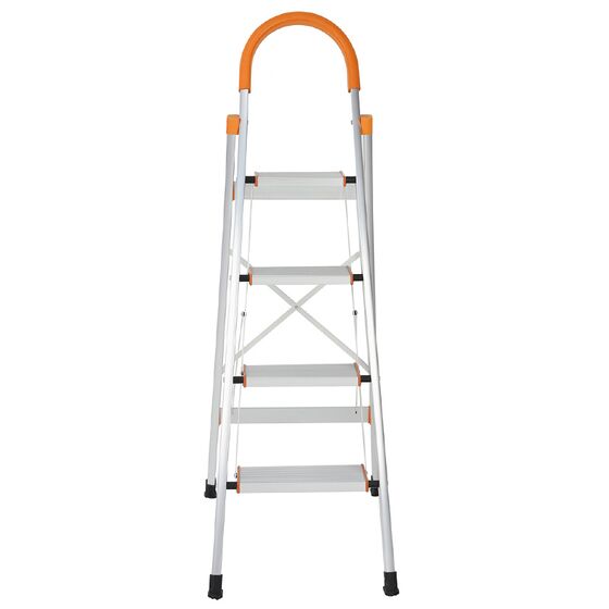 VESTA Σκαλοσκαμπό 4 Σκαλοπάτια 100% Αλουμινίου 51x84x145cm MAX Αντοχή Βάρους 150kg Βάρος 4.1kg EN131