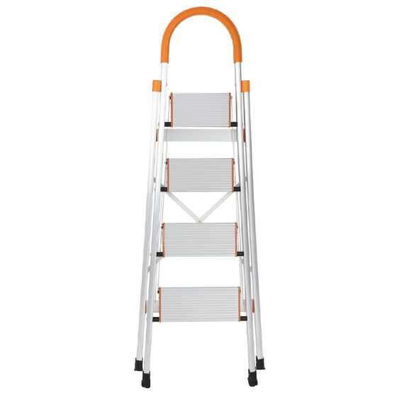 VESTA Σκαλοσκαμπό 4 Σκαλοπάτια 100% Αλουμινίου 51x84x145cm MAX Αντοχή Βάρους 150kg Βάρος 4.1kg EN131