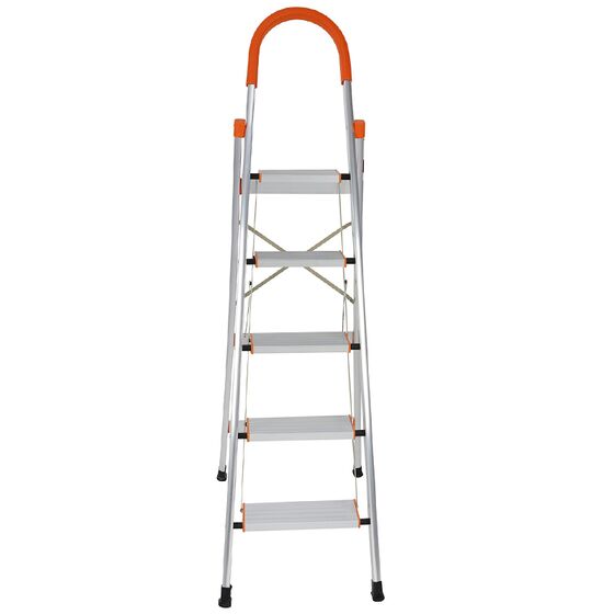VESTA Σκαλοσκαμπό 5 Σκαλοπάτια 100% Αλουμινίου 53.5x101x168.5cm MAX Αντοχή Βάρους 150kg Βάρος 4.9kg EN131