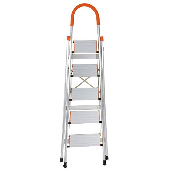 VESTA Σκαλοσκαμπό 5 Σκαλοπάτια 100% Αλουμινίου 53.5x101x168.5cm MAX Αντοχή Βάρους 150kg Βάρος 4.9kg EN131