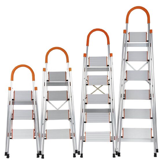 VESTA Σκαλοσκαμπό 6 Σκαλοπάτια 100% Αλουμινίου 55x111x190cm MAX Αντοχή Βάρους 150kg Βάρος 5.71kg EN131