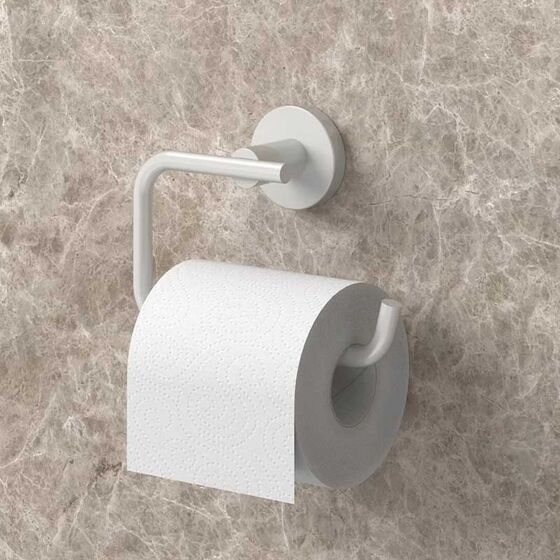 TEKNO-TEL Χαρτοθήκη WC 15x6x9cm Αλουμινίου Satin