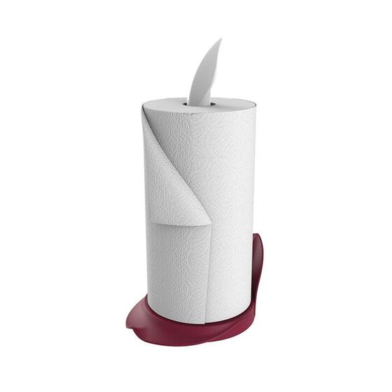 BAMA Ιταλίας Βάση Χαρτιού ΚουζίναςØ14x18x32.5cm Πλαστική Μπορντό