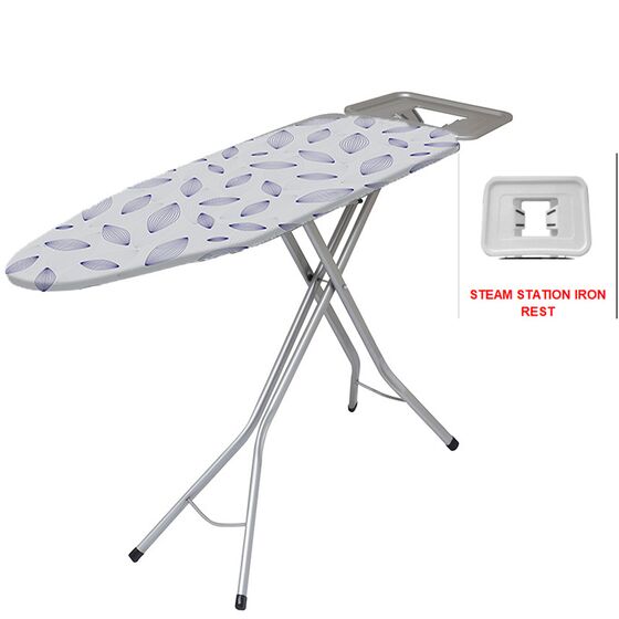 Σιδερώστρα Ατμού XL 155x45x95cm Μεταλλική με Επιφάνεια Σιδερώματος 125x45cm 7Kg Σχάρα 42x30cm Διάμετρος Ποδιού Ø34mm PEARL FLORAL BLIMP