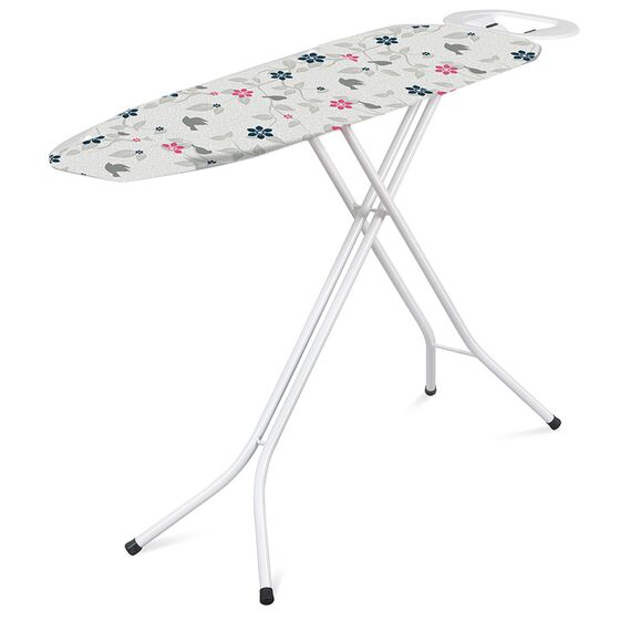 Σιδερώστρα Ατμού ANGELO 140x38x94cm Μεταλλική με Επιφάνεια Σιδερώματος 120x38cm Φαρδειά 4.3Kg Σχάρα 31x20cm με Πόδια Ø21mm IN THE TREE