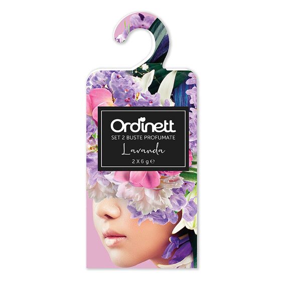 ORDINETT ITALY Αρωματικό Κρεμαστό Σετ 2 Τεμαχίων Lavender