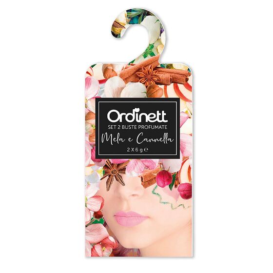 ORDINETT ITALY Αρωματικό Κρεμαστό Σετ 2 Τεμαχίων Apple - Cinnamon