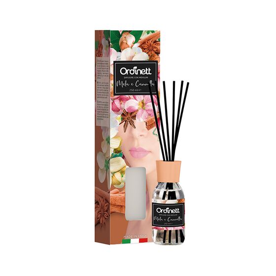 ORDINETT ITALY Αρωματικό Χώρου 500ml με Sticks Apple - Cinnamon