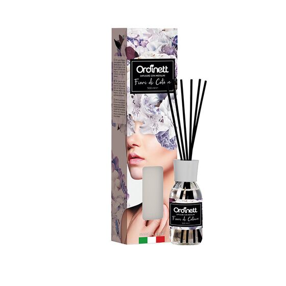 ORDINETT ITALY Αρωματικό Χώρου 500ml με Sticks Cotton Flowers