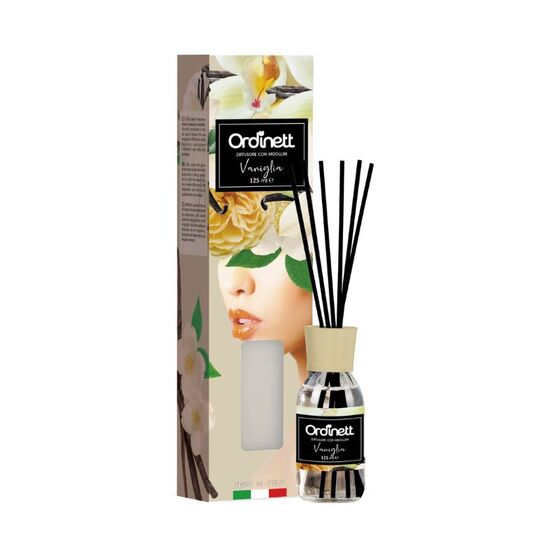 ORDINETT ITALY Αρωματικό Χώρου 125ml με Sticks Vanilla