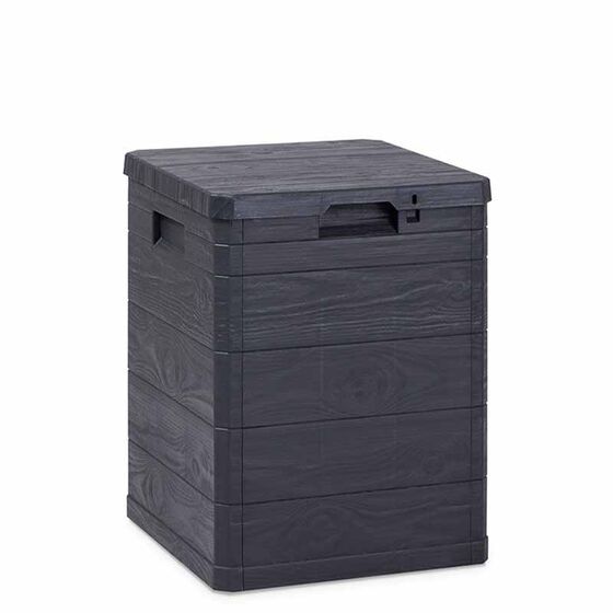 TOOMAX Ιταλίας Πλαστικό Μπαούλο 42.5x45x50cm 90lt 2.7kg MULTIBOX WOODY'S LINE Anthracite