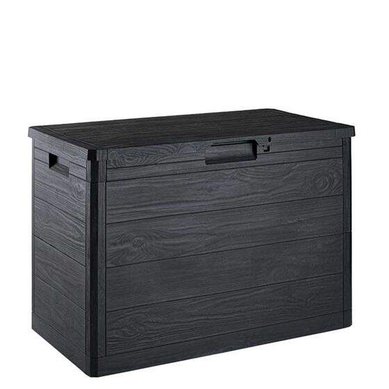 TOOMAX Ιταλίας Πλαστικό Μπαούλο 77.5x44.5x53cm 160lt 4.5kg MULTIBOX WOODY'S LINE Anthracite