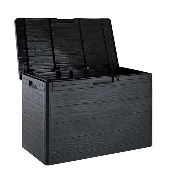 TOOMAX Ιταλίας Πλαστικό Μπαούλο 77.5x44.5x53cm 160lt 4.5kg MULTIBOX WOODY'S LINE Anthracite