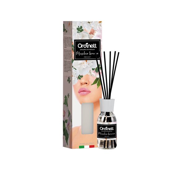 ORDINETT ITALY Αρωματικό Χώρου 250ml με Sticks White Musk