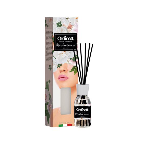 ORDINETT ITALY Αρωματικό Χώρου 125ml με Sticks White Musk