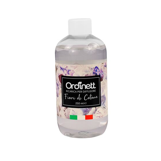 ORDINETT ITALY Αρωματικό Μπουκάλι Ανανέωσης Χώρου 250ml  Cotton Flowers