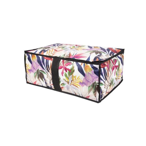 ORDINETT Ιταλίας Θήκη Φύλαξης Ρούχων 40x60x26cm BLANKET Floral Beauty