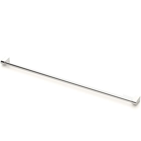 TEKNO-TEL Ράγα Κουζίνας Μήκος 80cm Ø16cm Επιχρωμιωμένο Ατσάλι Ασημί