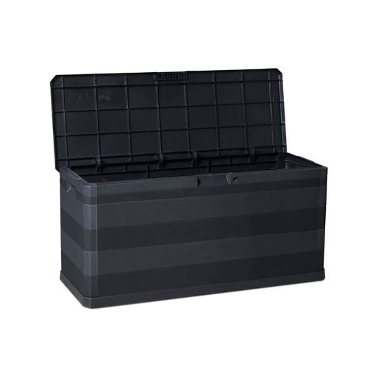 TOOMAX Ιταλίας Πλαστικό Μπαούλο 117x45x56cm 280lt 8.8kg ELEGANCE LINE S ANTHRACITE TUV/GS