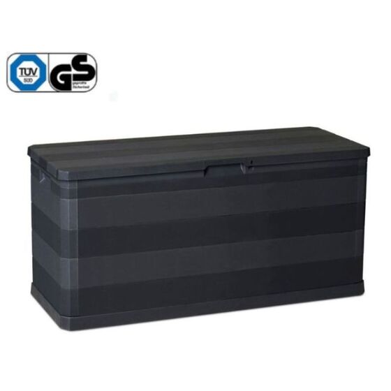 TOOMAX Ιταλίας Πλαστικό Μπαούλο 117x45x56cm 280lt 8.8kg ELEGANCE LINE S ANTHRACITE TUV/GS