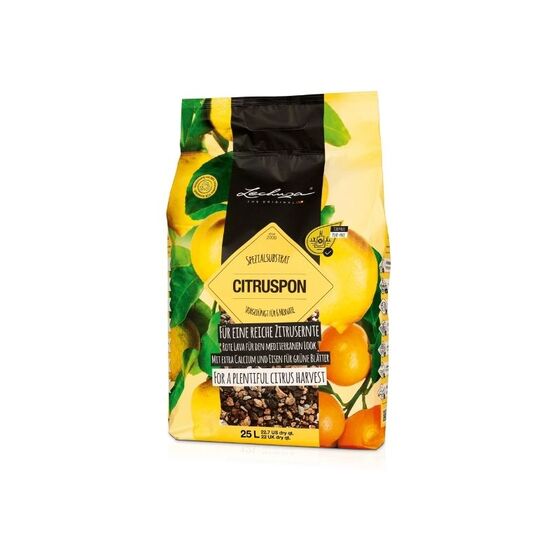 LECHUZA CITRUSPON Υπόστρωμα Φύτευσης 25lt με Λίπασμα για Εσπεριδοειδή για Γλάστρες Lechuza