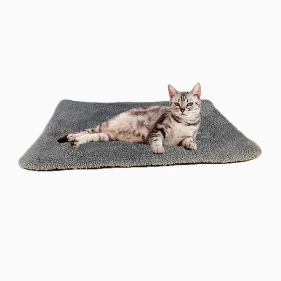 VESTA Στρώμα κατοικιδίου 48x35x2cm για κρεβατάκι Γκρι