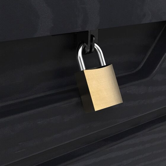 TOOMAX Ιταλίας Πλαστικό Μπαούλο 500lt 12kg 130x65x64cm MASSIF Καπάκι-Κάθισμα 2 Ατόμων DOLOMITI 500L Warm Grey