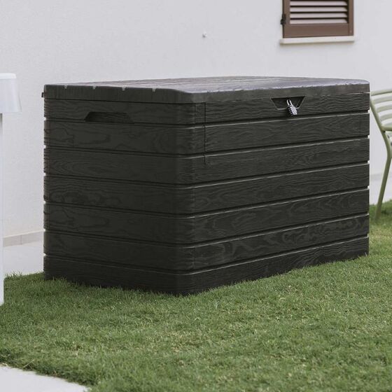 TOOMAX Ιταλίας Πλαστικό Μπαούλο Αποθήκευσης 970lt Βαρέως Τύπου 22.5kg 146x82x85cm MASSIF DOLOMITI 970LT ANTHRACITE