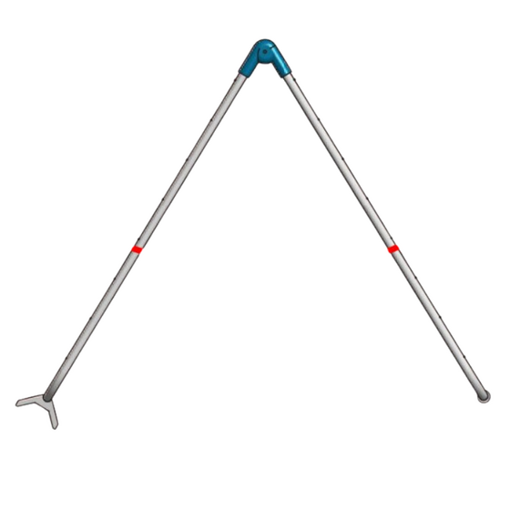 FILPLAST Απλώστρα Μπάνιου Μεταλλική 66x15-93x47-137cm Άπλωμα 10m Βάρος 1.3kg CALLA 10 Ιταλίας