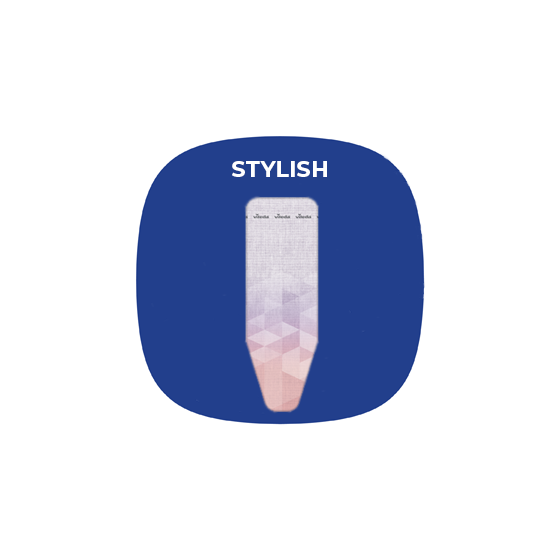 VILEDA Σιδερόπανο με Διπλό Υπόστρωμα/Επίστρωση Φύλλου Τιτανίου DIAMOND QUICK FIX για Σιδερώστρες με Επιφάνεια Σιδερώματος 110-130x38-45cm