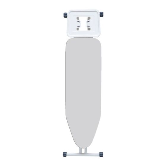 Σιδερώστρα Ατμού XL 150x45x65-95cm Μεταλλική με Επιφάνεια Σιδερώματος 120x45cm 8Kg Σχάρα 43x29cm Διάμετρος Ποδιού Ø34mm PASSAT SILVER