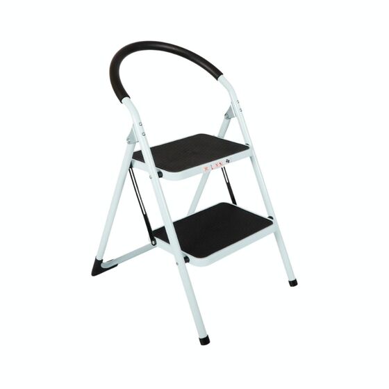 VESTA Σκαλοσκαμπό Μεταλλικό 2 Σκαλιά DELUXE