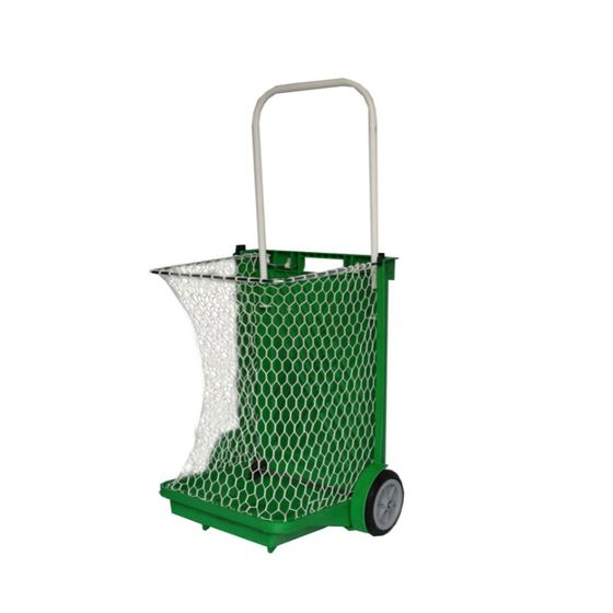 Καρότσι Λαϊκής Πτυσσόμενο 41.5 Χ 34.5 Χ 88cm με Δίχτυ Πράσινο