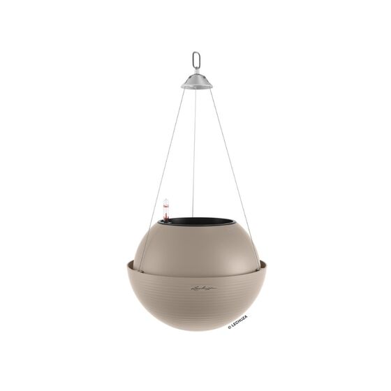 LECHUZA BOLA Color 32 Sand Brown Με Σύστημα Ανάρτησης