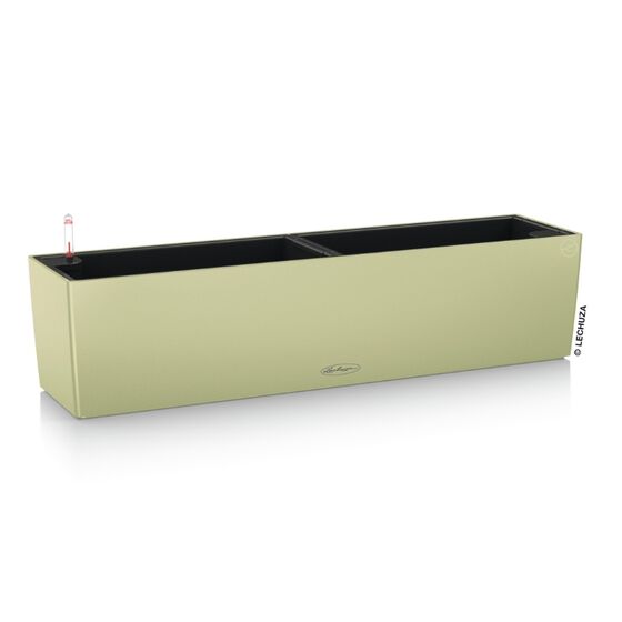 LECHUZA Balconera Color 80 Ζαρντινιέρα 79x19x19cm Αυτοποτιζόμενη με 2 Δοχεία Φύτευσης Linde Γερμανίας