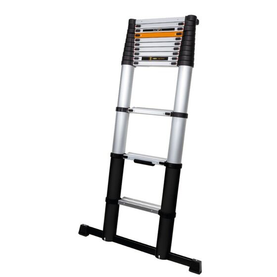 BATAVIA Τηλεσκοπική Σκάλα 3.27m Αλουμινίου με 11 Σκαλιά Βάρος 11.8kg MAX Αντοχή 150kg Πάτημα Σκαλοπατιού 6.5cm GIRAFFE AIR Professional EN131/TÜV