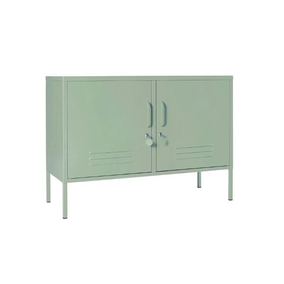 STEELEN COLOR Μεταλλικός Μπουφές 100x40x70cm Πάχους 0.7mm Εσωτερικού Χώρου με Πόδια Mint