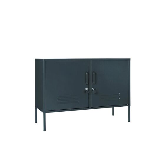 STEELEN Μεταλλικός Μπουφές 100x40x70cm Πάχους 0.7mm Εσωτερικού Χώρου με Πόδια Slate Grey