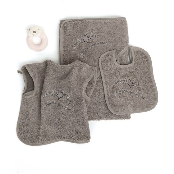 Palamaiki Σετ Λουτρου Βρεφικο Baby Joia BJ524 GREY Γκρι
