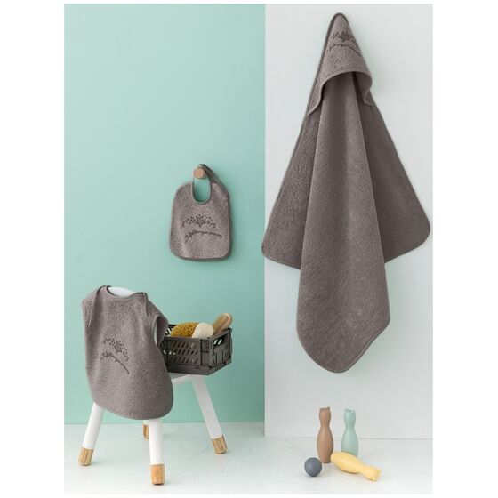 Palamaiki Σετ Λουτρου Βρεφικο Baby Joia BJ524 GREY Γκρι