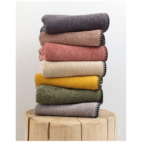 Palamaiki Σετ Πετσετες Towels Collection BROOKLYN OLIVE Πράσινο