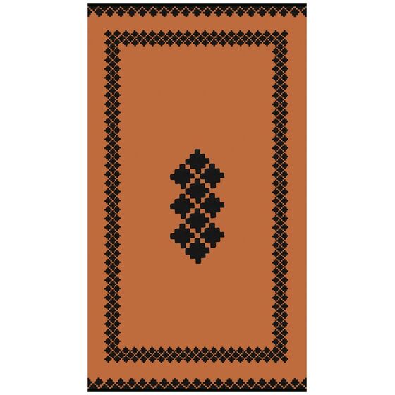 Palamaiki Πετσέτα Θαλάσσης Beach Collection 86x160 EV25 Καφέ
