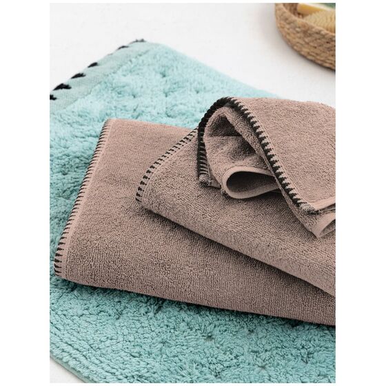 Palamaiki Σετ Πετσετες Towels Collection BROOKLYN TAUPE Καφέ