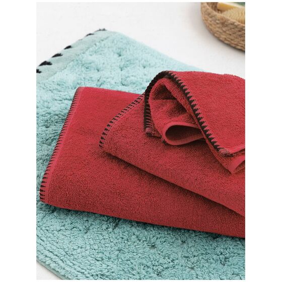 Palamaiki Πετσέτα Προσώπου Towels Collection 50x90 BROOKLYN RED Κόκκινο