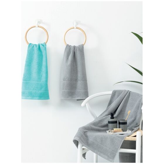 Palamaiki Πετσέτα Χεριών Towels Collection 30x50 ROKE AQUA Μέντα