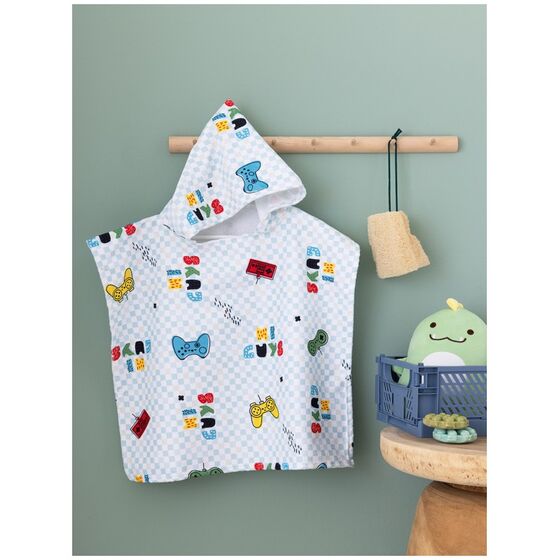 Palamaiki Poncho baby 60x120 NB0141 BOY Εμπριμέ