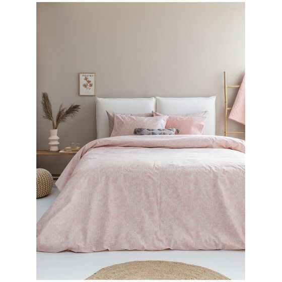 Palamaiki Σετ Μονά Σεντόνια Fashion Life 170x260 FL6227 Χωρίς Λάστιχο Ροζ