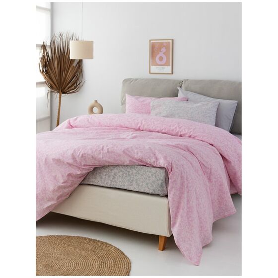 Palamaiki Σετ Μονά Σεντόνια Fashion Life 170x260 FL6234 Χωρίς Λάστιχο Ροζ