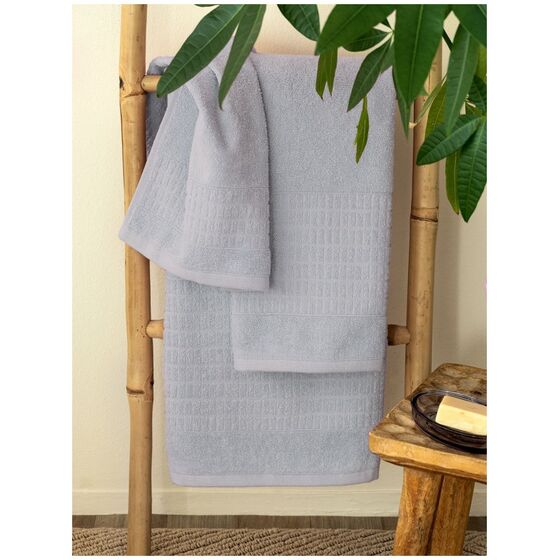 Palamaiki Πετσέτα Προσώπου Towels Collection 50x90 ROLL SILVER Γκρι