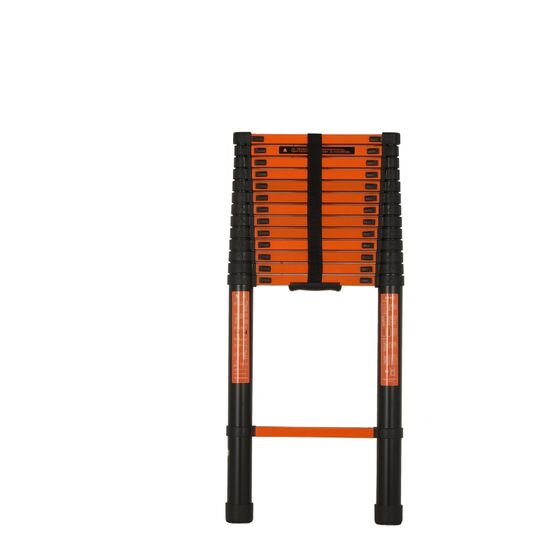 VESTA Τηλεσκοπική Σκάλα 5.5m Μεταλλική με 14 Σκαλιά Βάρος 16.5kg MAX Αντοχή 150kg EN131